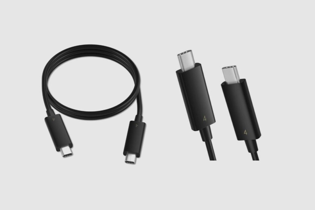 Does Thunderbolt 4 require a special cable_